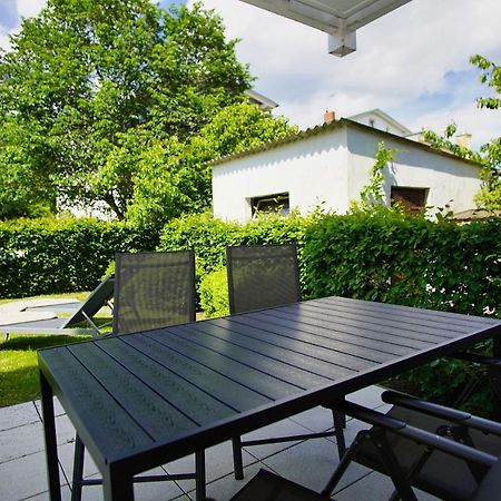 Terrasse, Gratis Nutzung Vom Ahoi Erlebnisbad Und Sauna In Sellin - Meeresblick Fewo 77 Goehren (Ruegen) Exterior foto