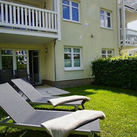 Terrasse, Gratis Nutzung Vom Ahoi Erlebnisbad Und Sauna In Sellin - Meeresblick Fewo 77 Goehren (Ruegen) Exterior foto